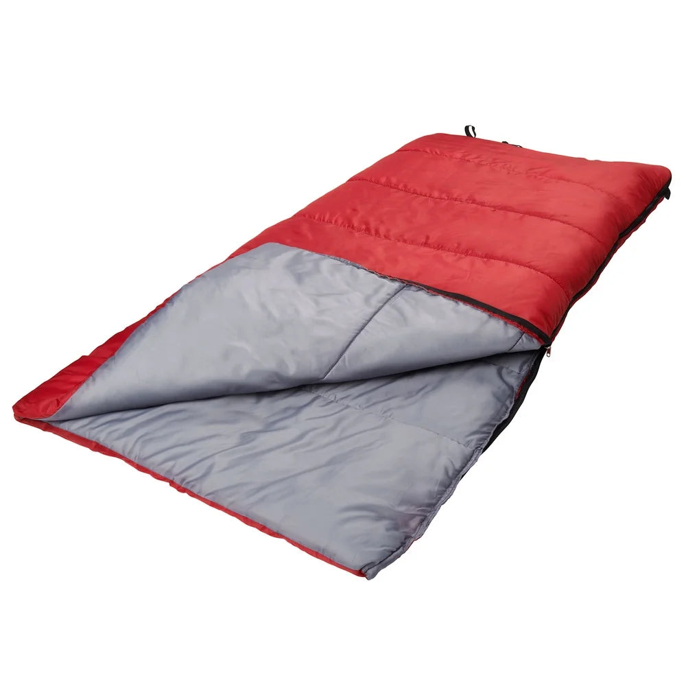 Warm Weather Sleeping Bag Compact Lightweight Camping Quilt Insulated Polyester - Arthur's Wellness Emporium