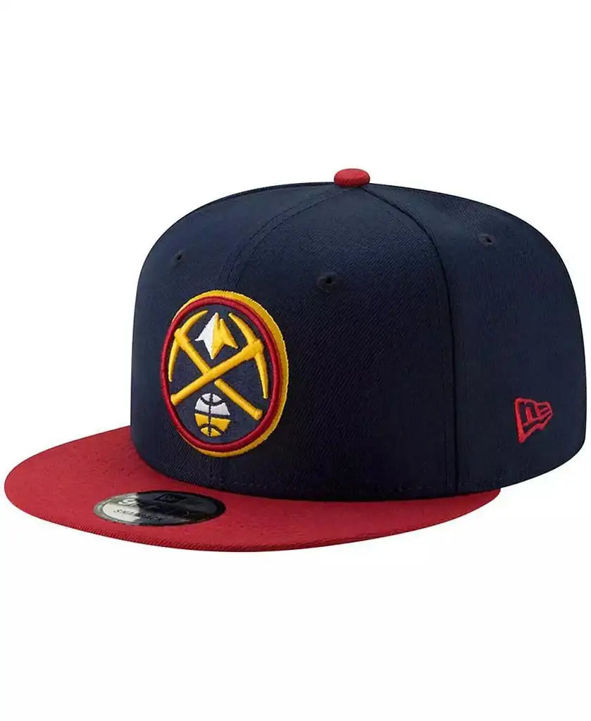 New Era Mens Denver Nuggets Navy Gold Two Tone Adjustable - Arthur's Wellness Emporium