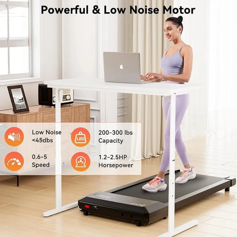 Superun 2 In 1 Home Office Treadmill With App And Remote