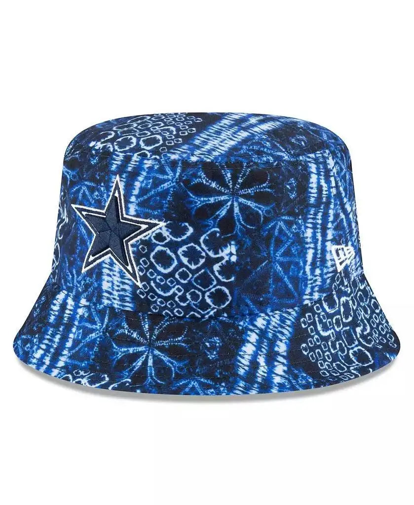 New Era Navy Dallas Cowboys Shibori Bucket Hat Unisex - Arthur's Wellness Emporium