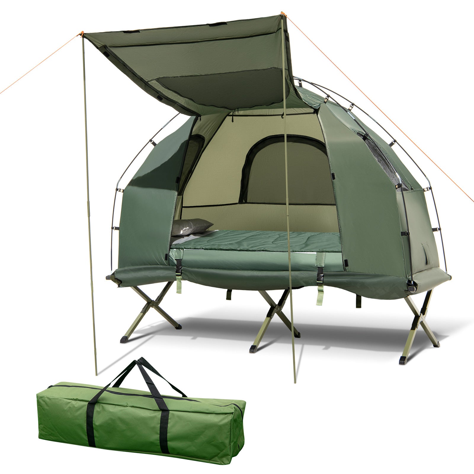 Multigot Outdoor Foldable Camping Tent Cot Five In One Pad - Arthur's Wellness Emporium