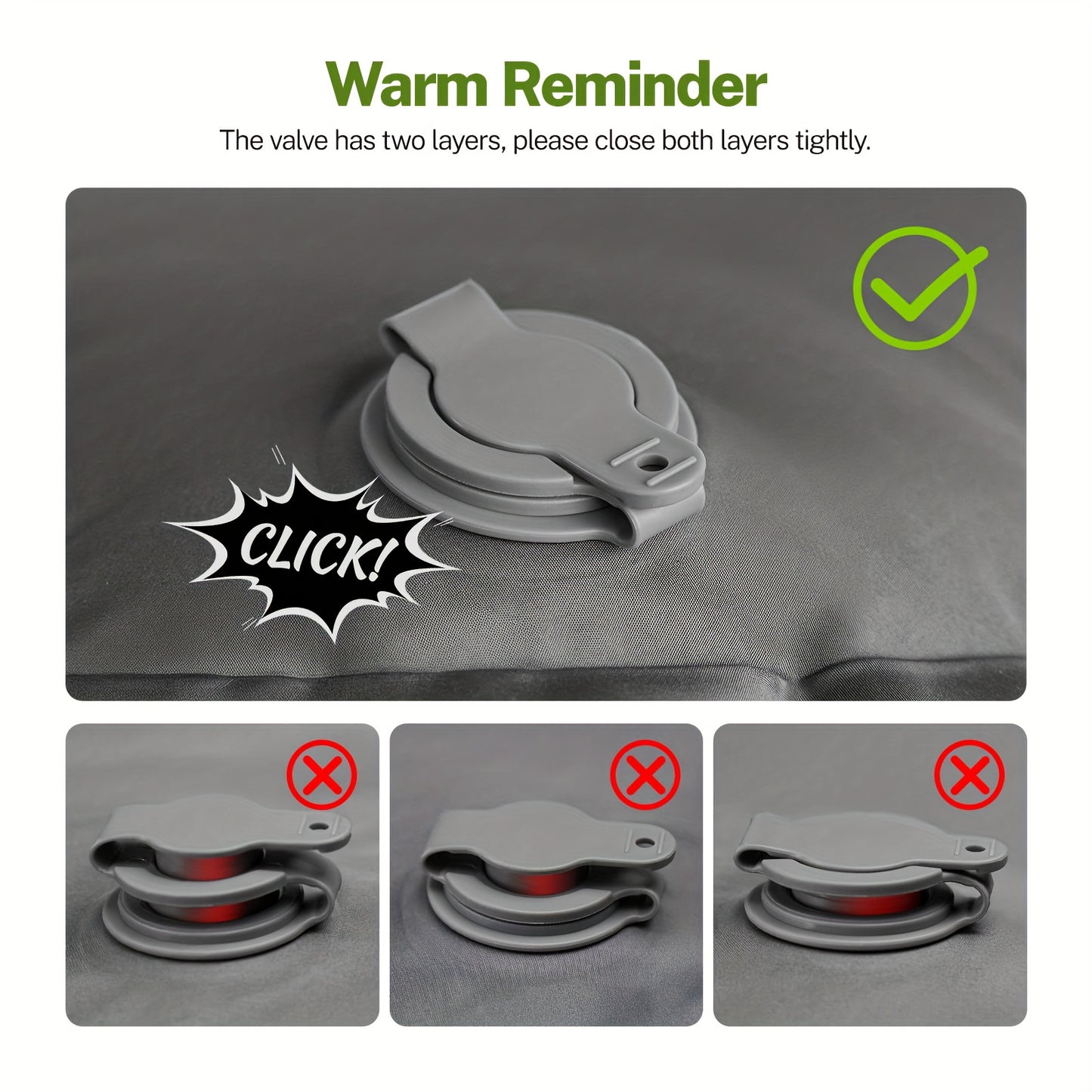 Self Inflating Sleeping Pad For Two With Built In Pump - Arthur's Wellness Emporium