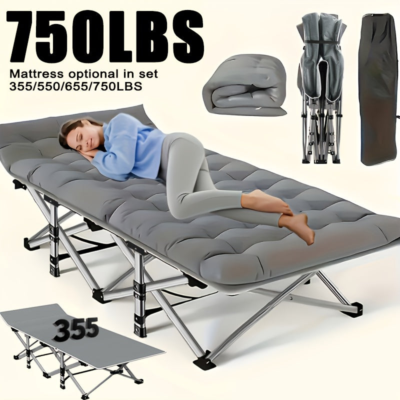 DEYUI Folding Bed With Mattress For Camping And Guests - Arthur's Wellness Emporium