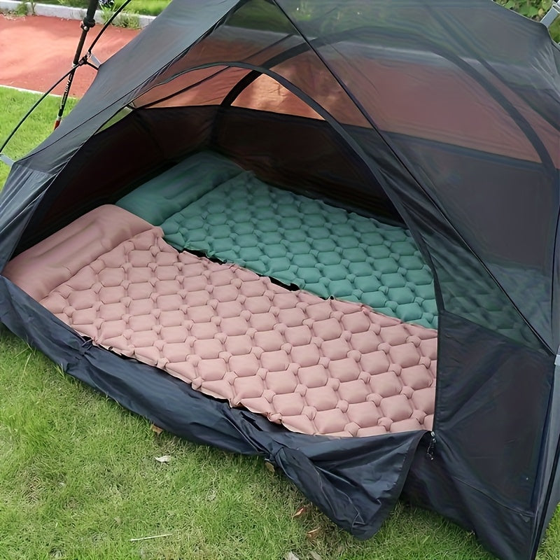WKEFF Sleeping Pad For Camping Ultralight Inflatable Mattress With Foot Pump - Arthur's Wellness Emporium