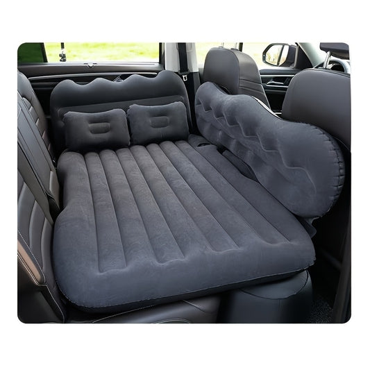 Inflatable Car Bed With Flocked Surface For Camping And Travel - Arthur's Wellness Emporium