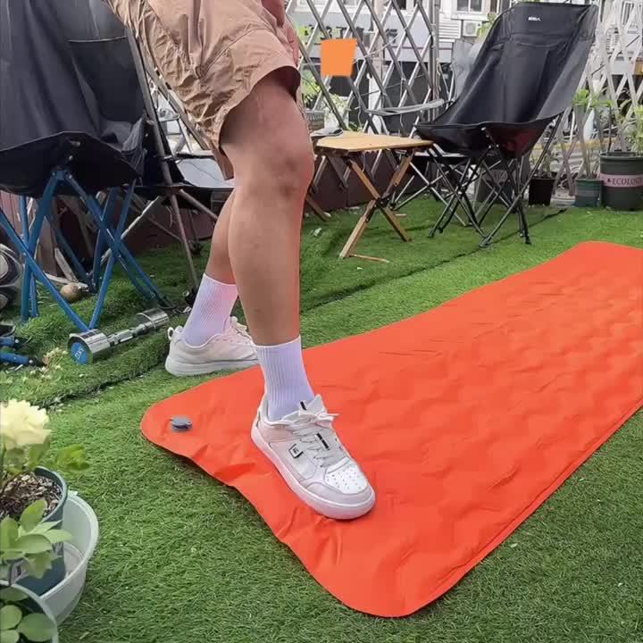 WKEFF Sleeping Pad For Camping Ultralight Inflatable Mattress With Foot Pump - Arthur's Wellness Emporium
