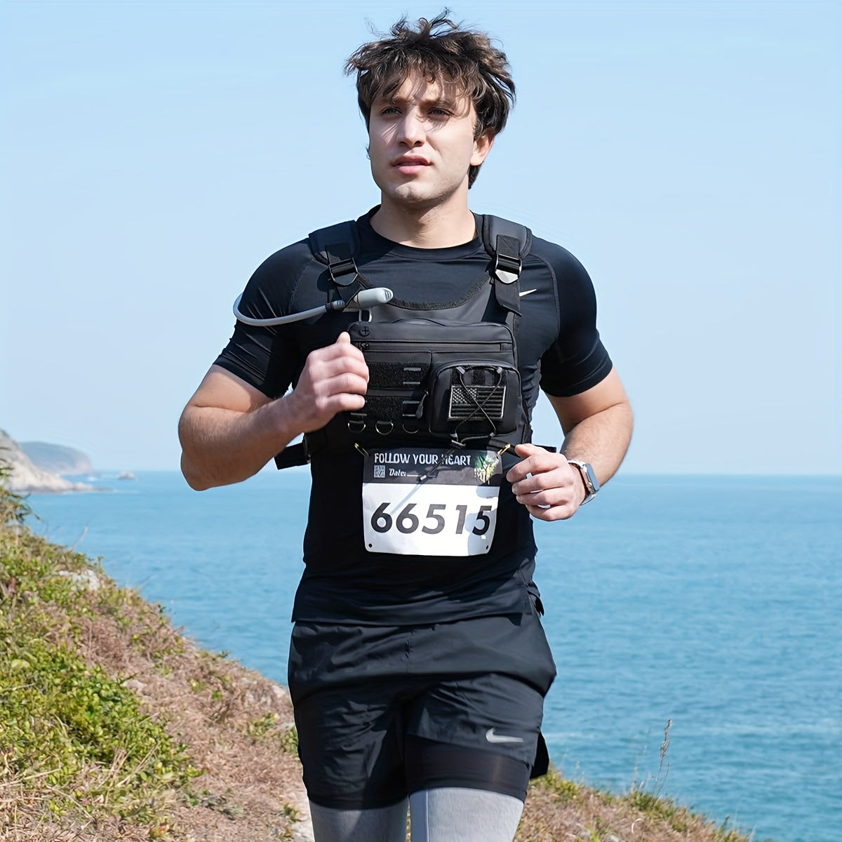 Running Hydration Vest With 67.63oz Water Bladder - Arthur's Wellness Emporium