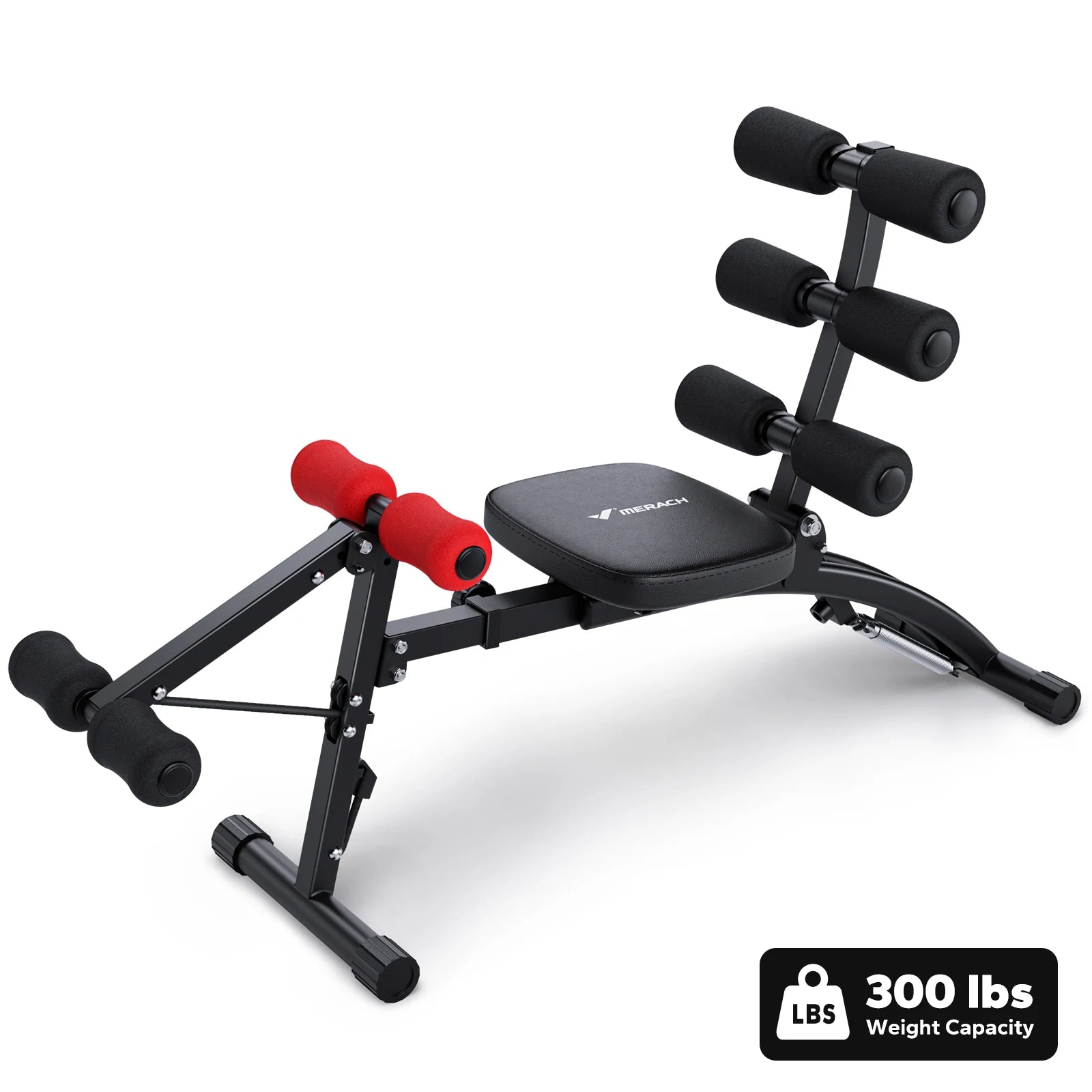 MERACH Ab Machine Multifunctional Adjustable Ab Trainer For Home Gym - Arthur's Wellness Emporium