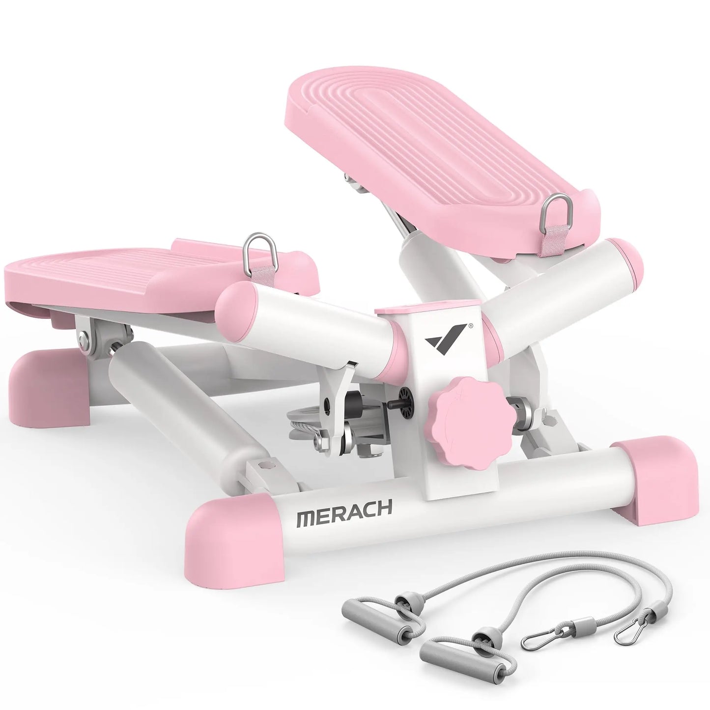 MERACH Mini Stepper Exercise Equipment with Resistance Band - Arthur's Wellness Emporium