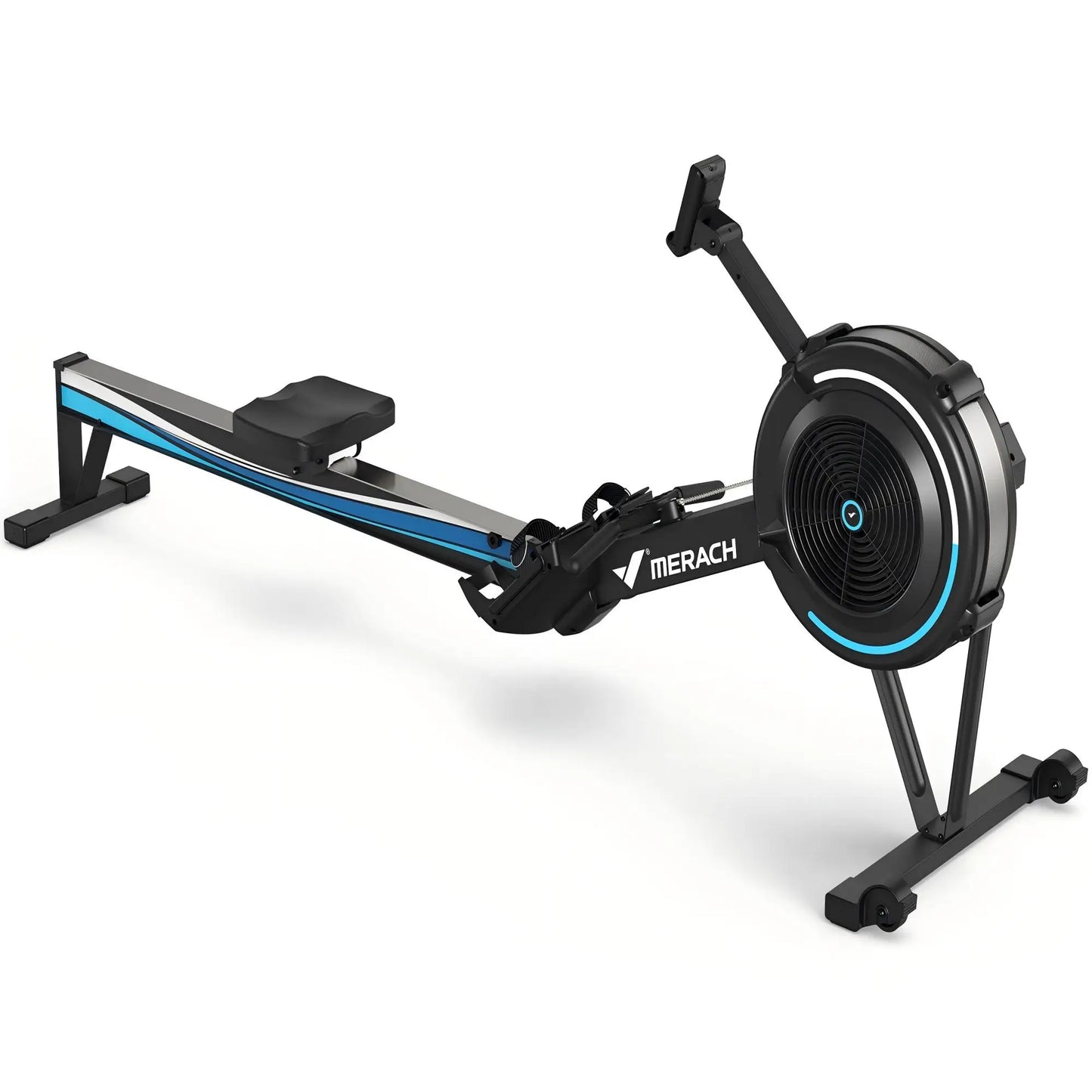 MERACH Air Resistance Rowing Machine With Comfort Seat
