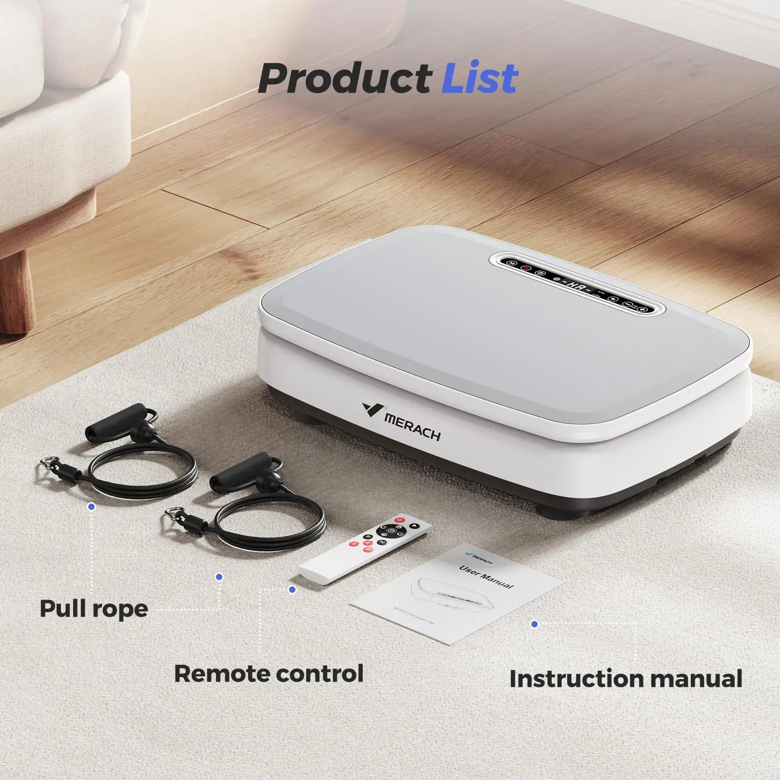 Merach Vibration Plate for Whole Body Fitness and Lymphatic Drainage - Arthur's Wellness Emporium