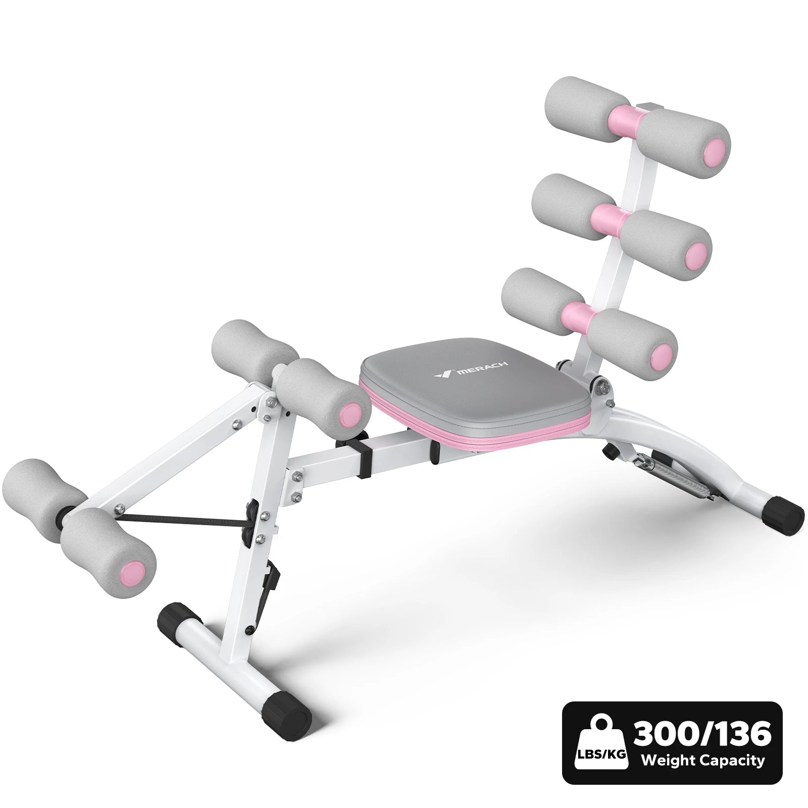MERACH Ab Machine Multifunctional Adjustable Ab Trainer For Home Gym - Arthur's Wellness Emporium