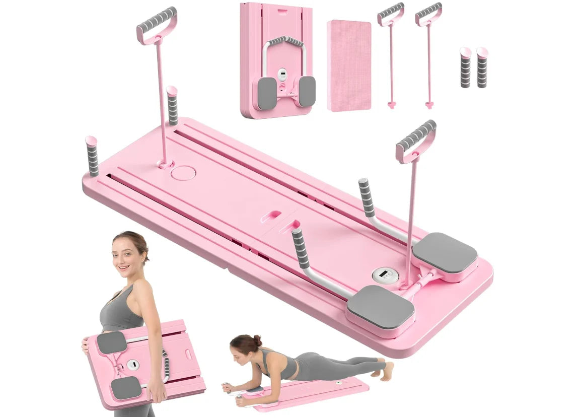 Adjustable Pilates Workout Board for Home Fitness - Arthur's Wellness Emporium