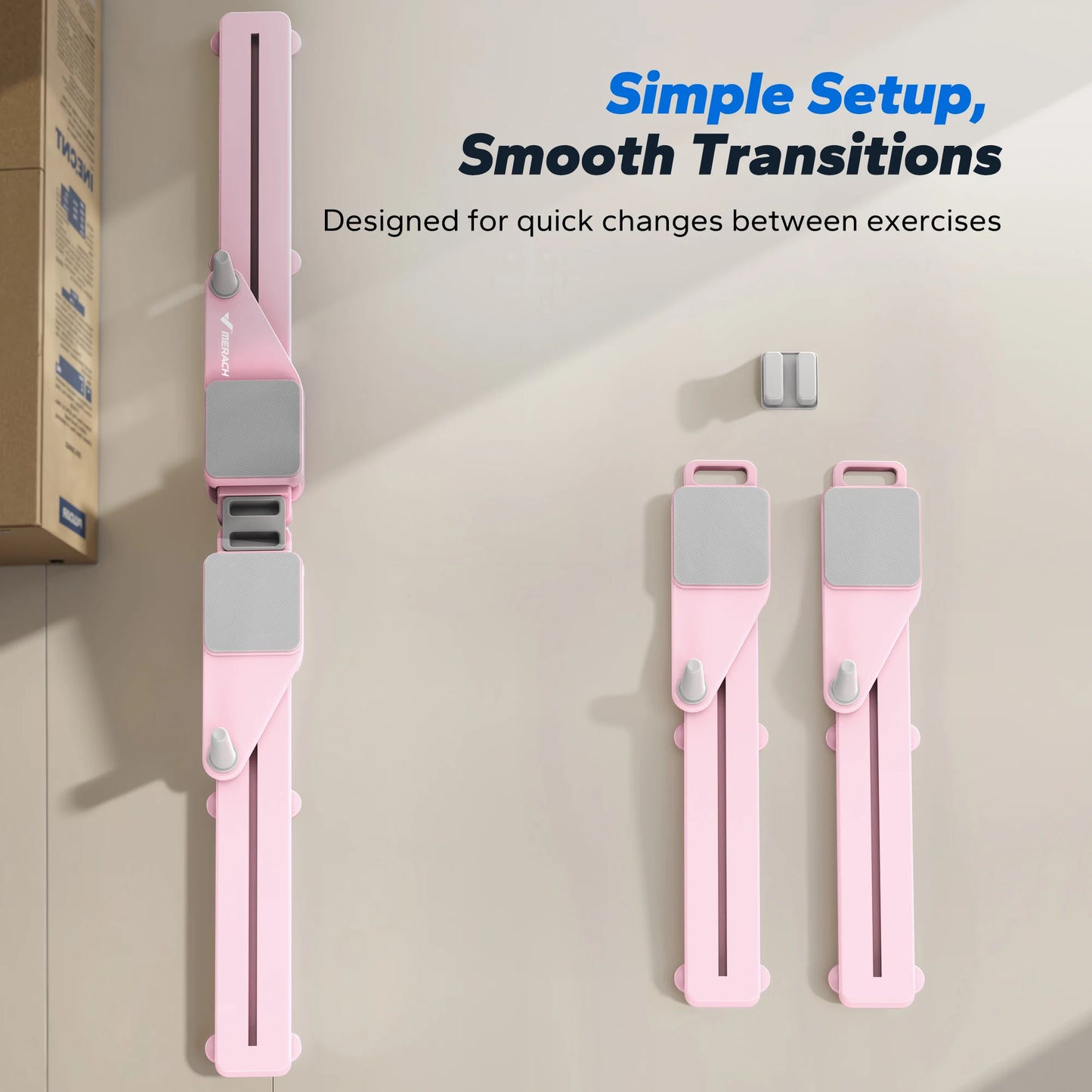 MERACH Pilates Board Abdominal Trainer With Detachable Anti Slip Design - Arthur's Wellness Emporium