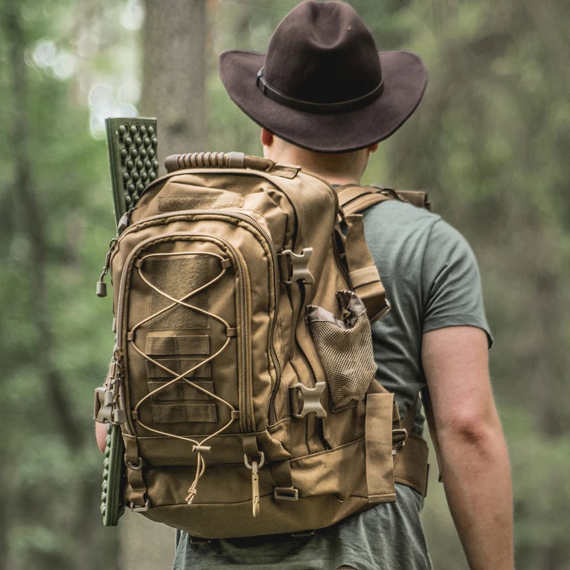LQARMY Tactical Backpack Outdoor Rucksack for Hiking Travel - Arthur's Wellness Emporium