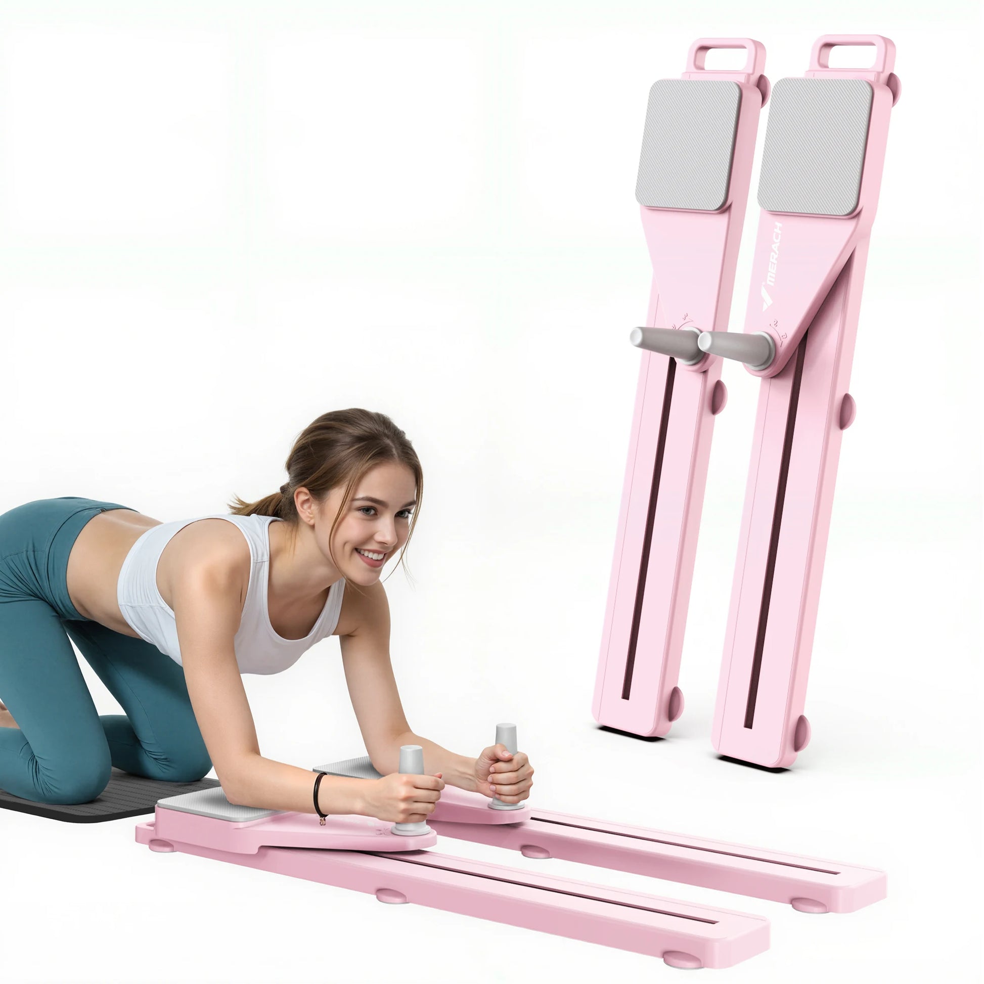 MERACH Pilates Board Abdominal Trainer With Detachable Anti Slip Design - Arthur's Wellness Emporium