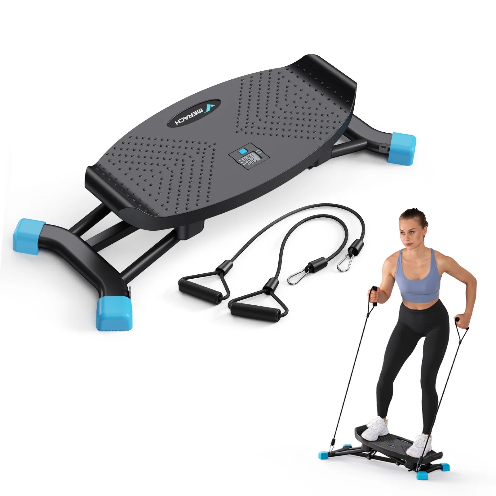 MERACH Ski Machine Simulated Ski Training Full Body Cardio Fitness - Arthur's Wellness Emporium