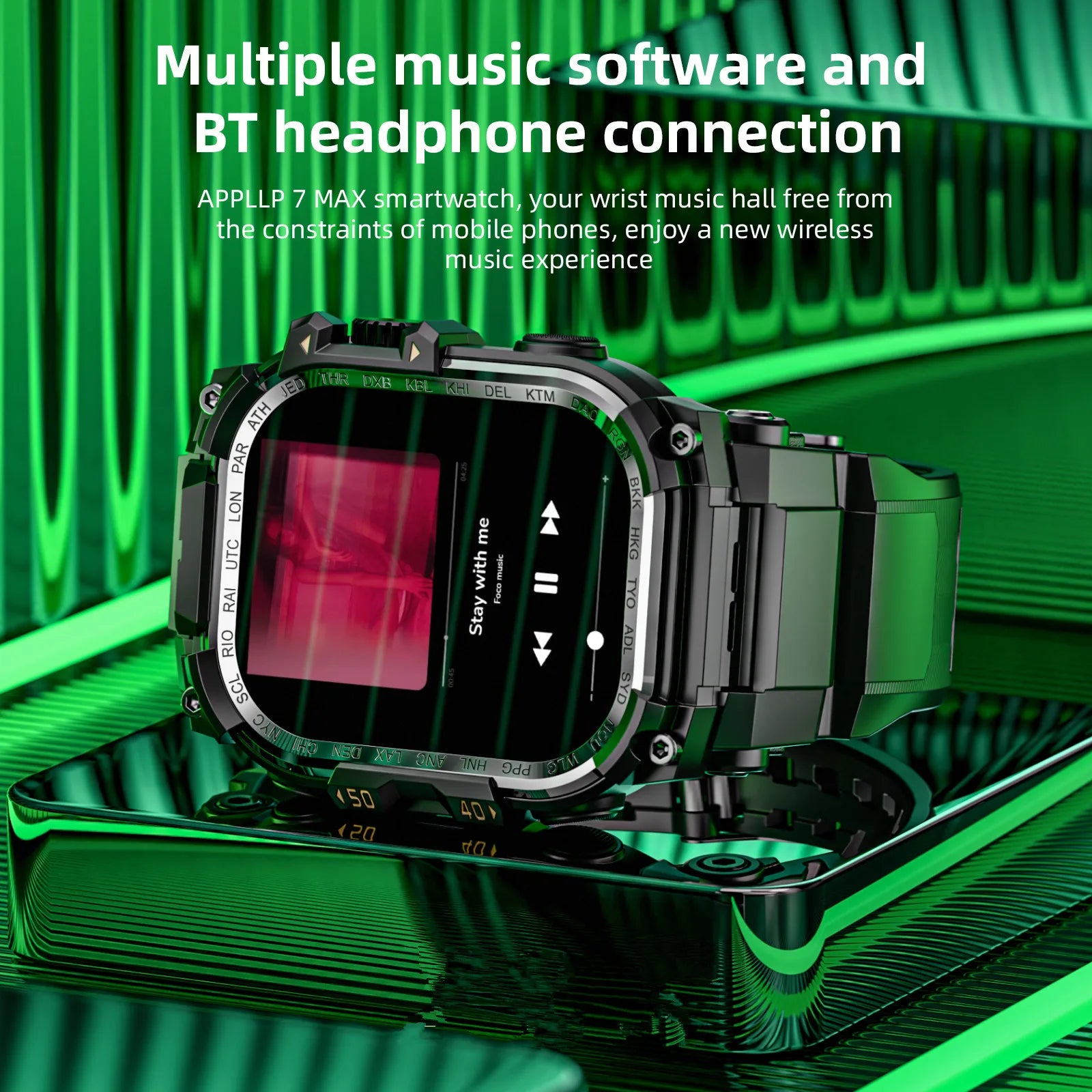 LOKMAT APPLLP 7 MAX Android Smartwatch Rotating Camera With 4G Amoled Display - Arthur's Wellness Emporium