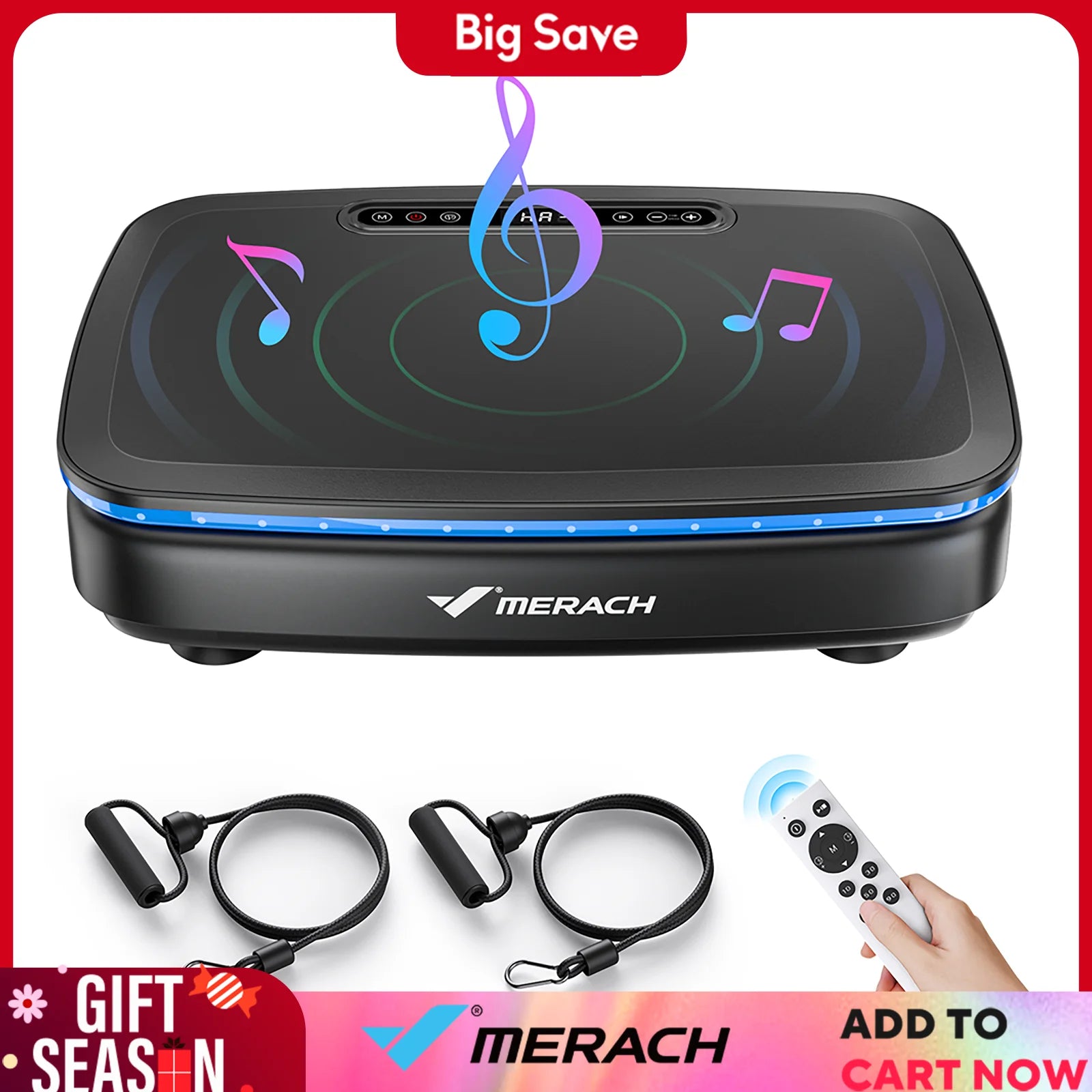 Merach Vibration Plate for Whole Body Fitness and Lymphatic Drainage - Arthur's Wellness Emporium