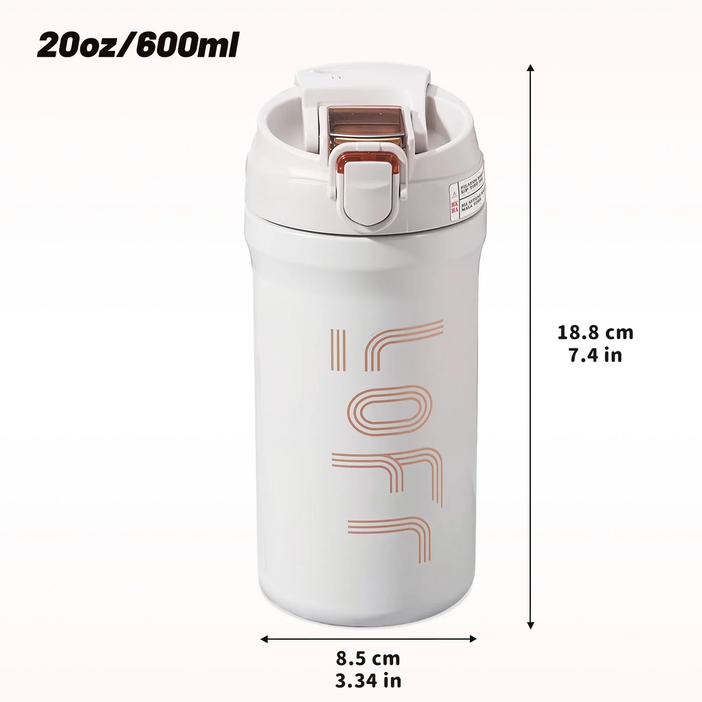 20oz Insulated Stainless Steel Travel Coffee Tumbler