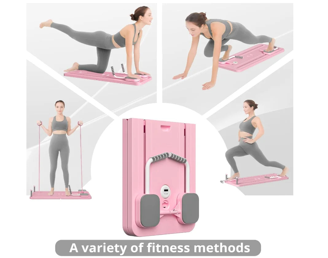 Adjustable Pilates Workout Board for Home Fitness - Arthur's Wellness Emporium