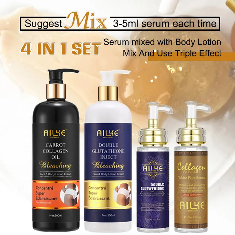 AILKE Whitening Body Lotion Deeply Moisturizing For Skin - Arthur's Wellness Emporium