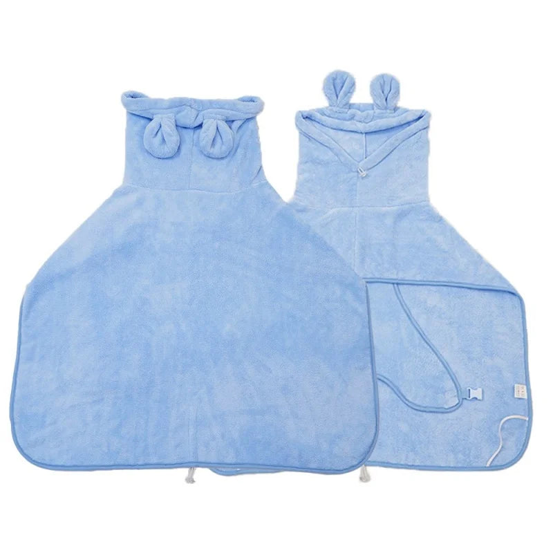 Dog Bathrobe Super Absorbent Microfiber Pet Towel Quick Dry - Arthur's Wellness Emporium