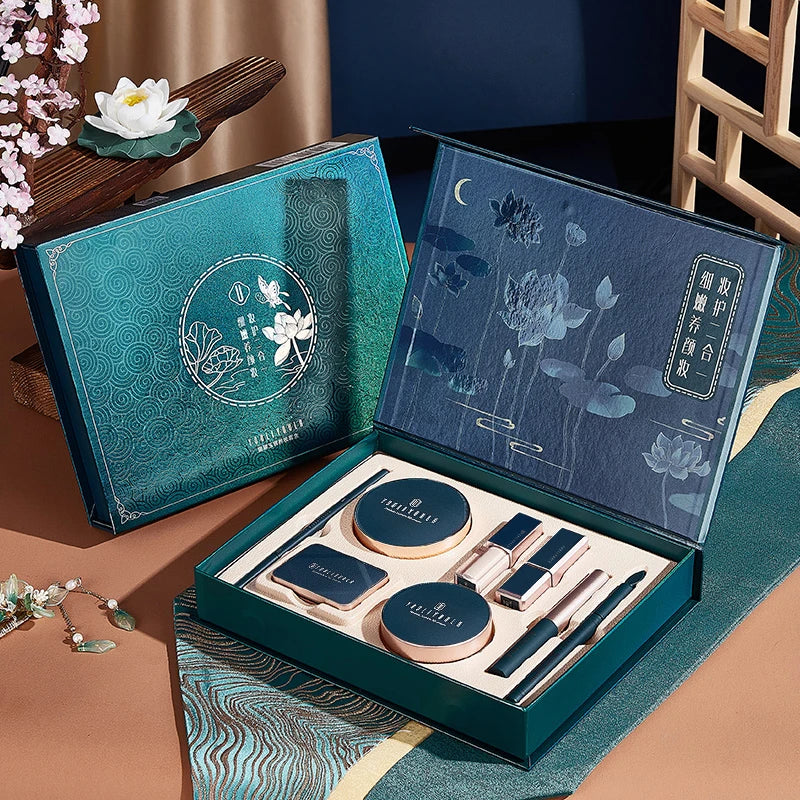 Jade 8-Piece Makeup Set For Skincare Gift