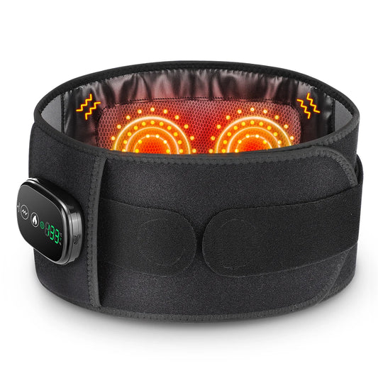 Heating Vibration Massage Belt for Back Support and Relief - Arthur's Wellness Emporium