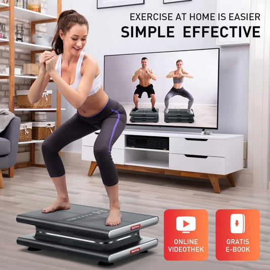 Vibration Plate Fitness Machine for Home and Gym Workouts - Arthur's Wellness Emporium