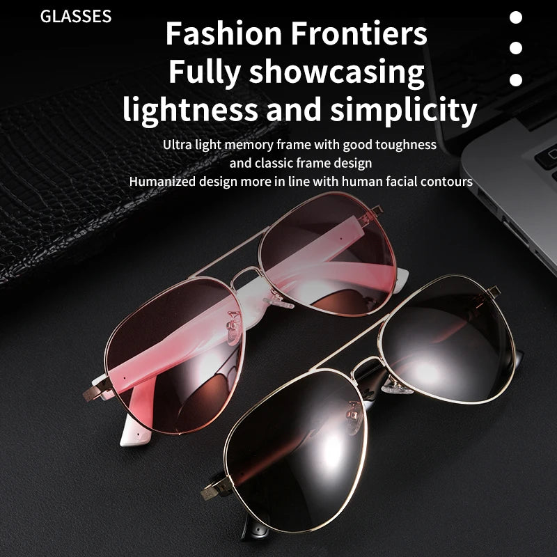 MOPINK MZ01 Smart Sunglasses Wireless Audio Polarized Touch Hands Free - Arthur's Wellness Emporium