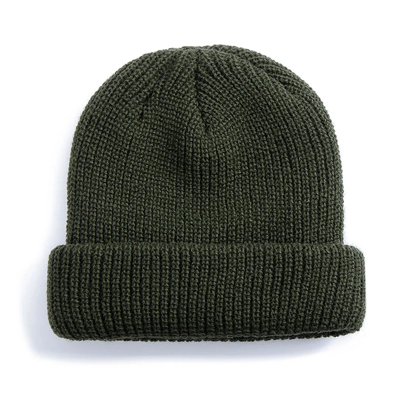 Unisex Fisherman Beanie Hat Sailor Style Knit Winter Cap