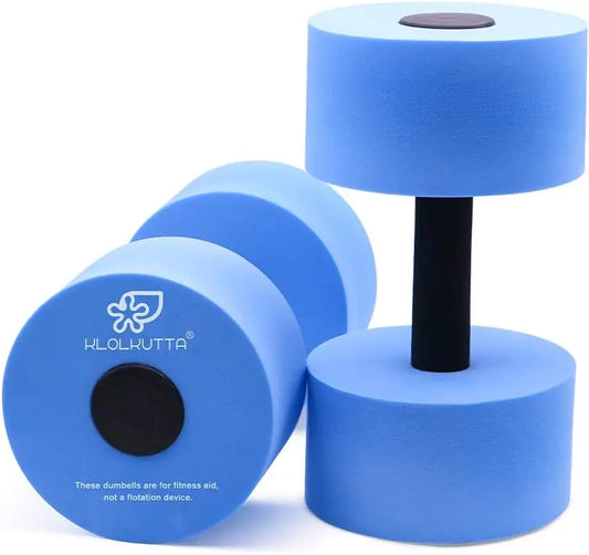 Aqua Dumbbell Set For Water Aerobics And Pool Fitness - Arthur's Wellness Emporium