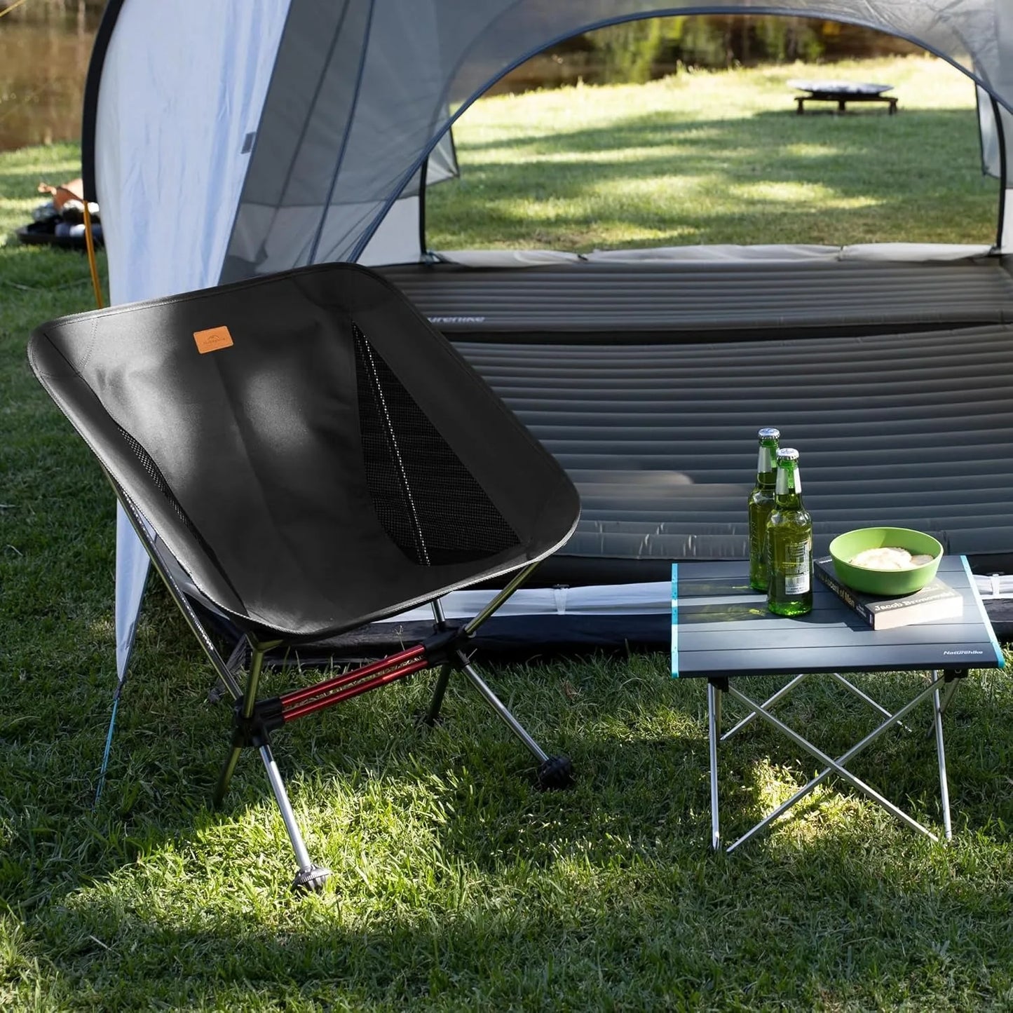 Naturehike Ultralight Portable Folding Camping Chair With AntiSinking Feet - Arthur's Wellness Emporium
