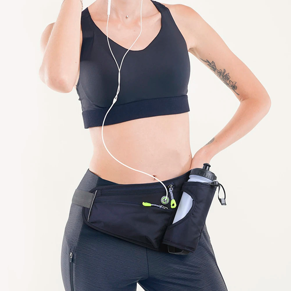 APWIKOGER Hydration Belt Running Waist Bag Water Bottle Holder - Arthur's Wellness Emporium