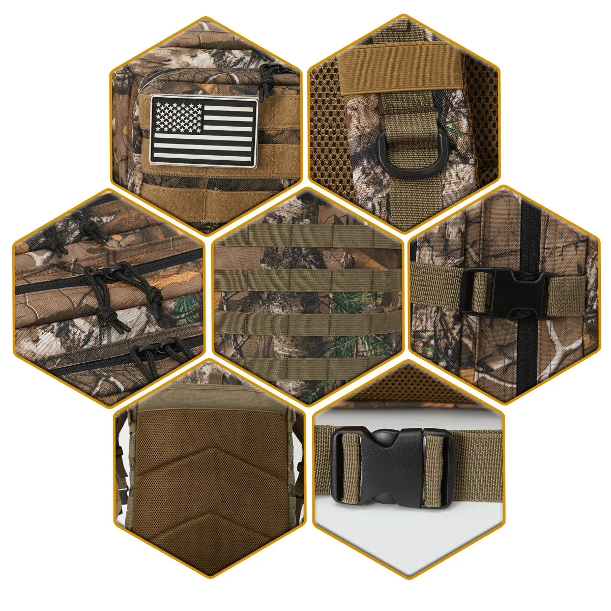 ReFire Gear Hunting Large Capacity Outdoor Tactical Backpack - Arthur's Wellness Emporium