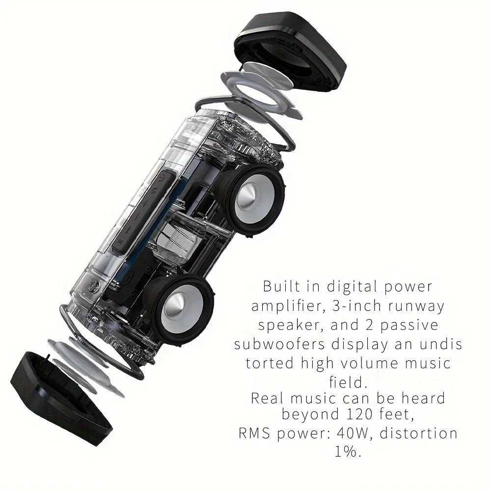 Maio Portable Bluetooth Speaker IP67 Waterproof 40W Stereo