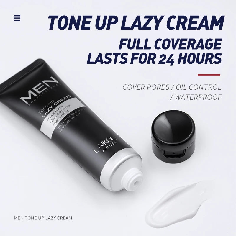 LAIKOU Men Skincare Set 4pc Tone Up Facial Care Routine