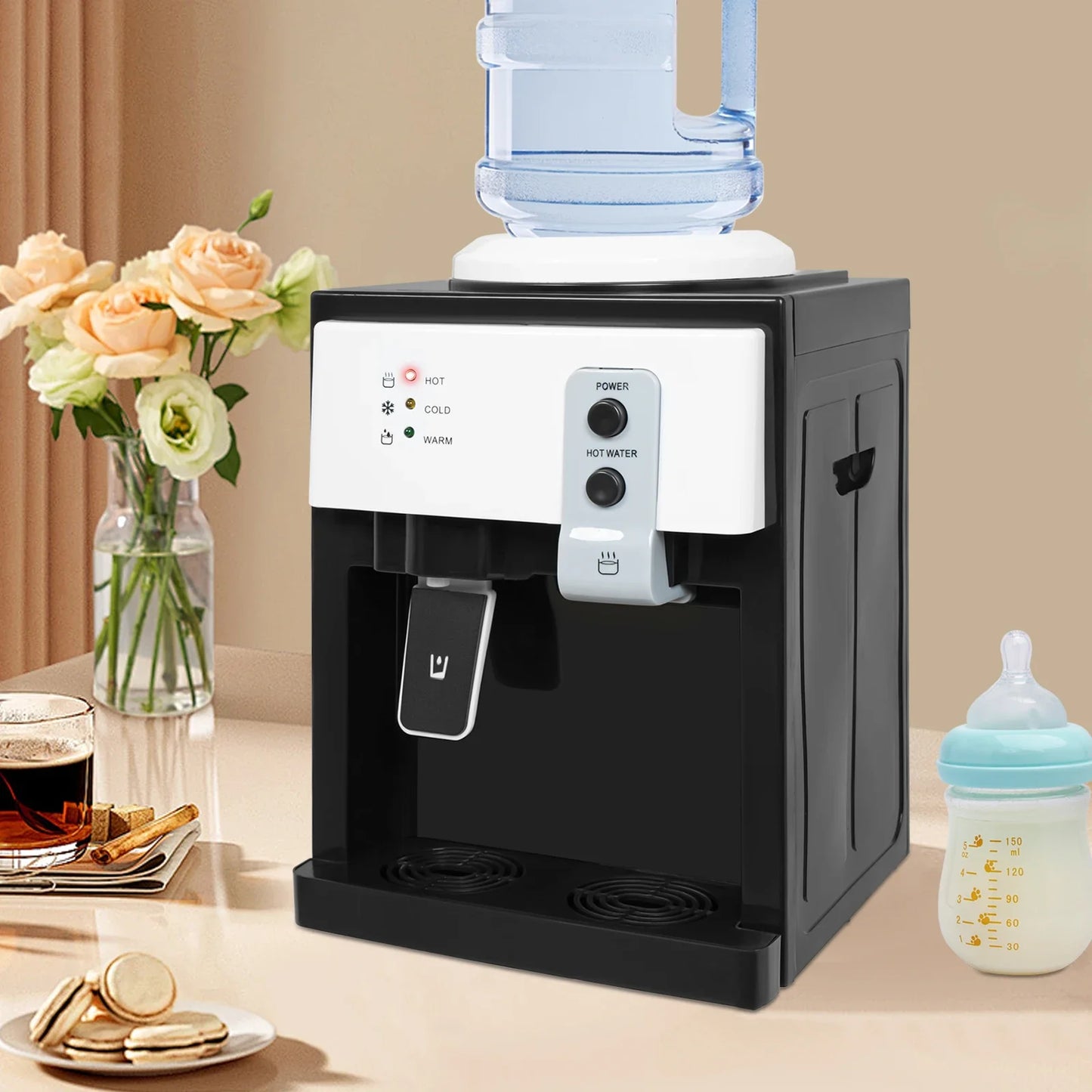 Countertop Hot And Cold Water Dispenser For Office