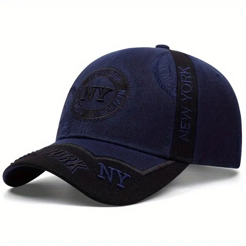 3D Embroidery Patchwork Baseball Cap Unisex Sun Protection - Arthur's Wellness Emporium