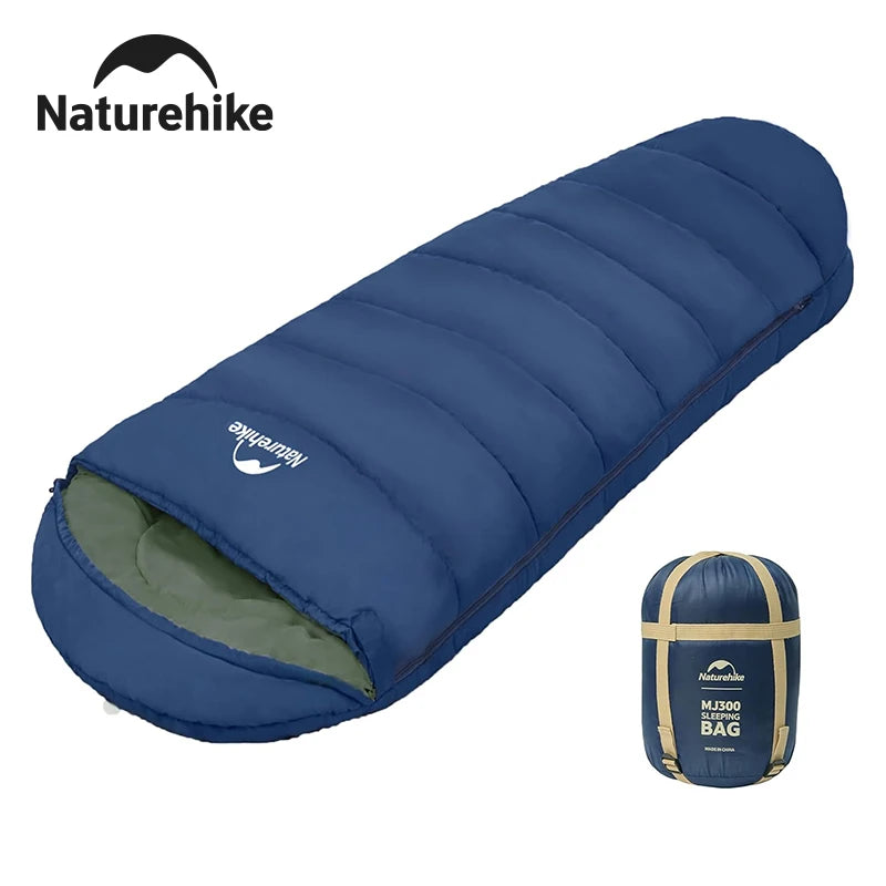 Naturehike Mummy Sleeping Bags MJ300 MJ600 Camping Winter - Arthur's Wellness Emporium