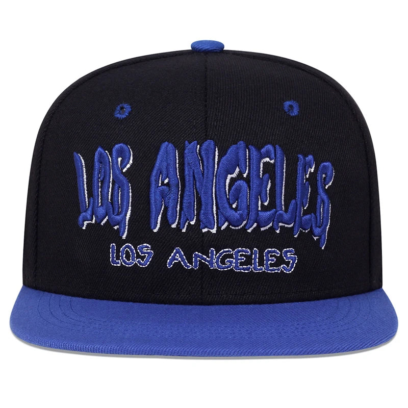 Unisex Los Angeles Embroidery Hip Hop Hat Adjustable - Arthur's Wellness Emporium