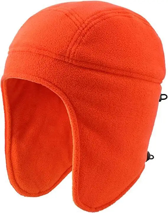 Unisex Skull Cap With Ear Flaps Windproof Fleece Beanie - Arthur's Wellness Emporium