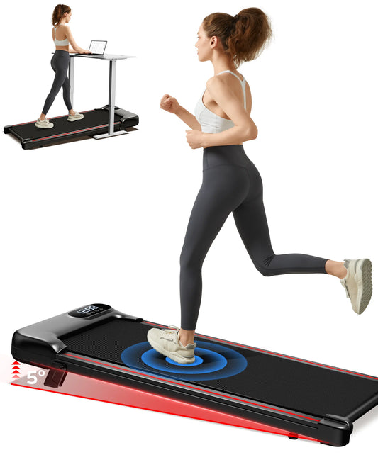 Cursor Fitness Under-Desk Treadmill 2.5 HP Incline With App