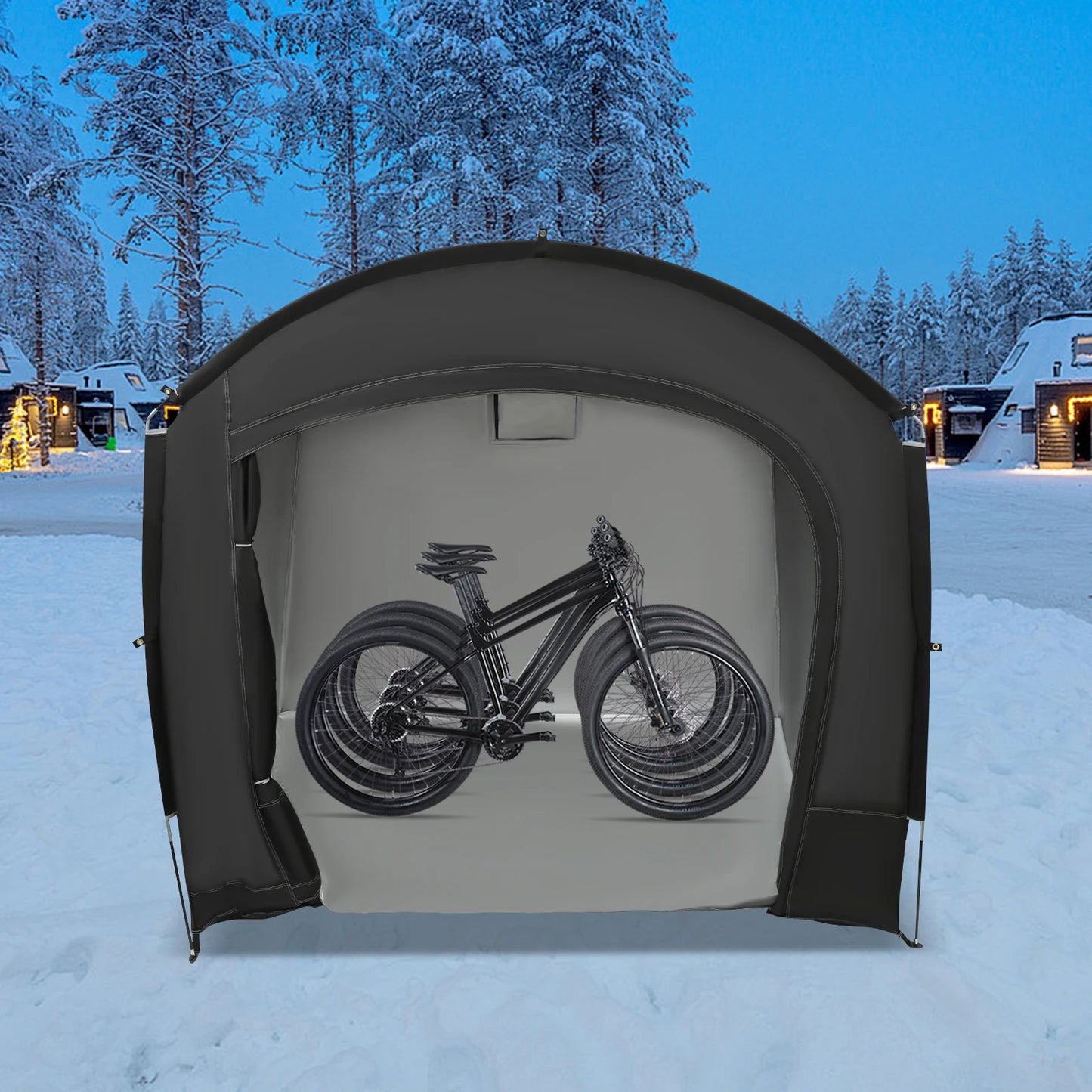 Bymaocar Bike Storage Tent For 1-4 Bikes Outdoor Use - Arthur's Wellness Emporium