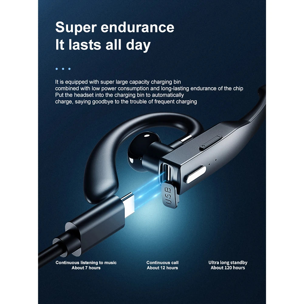 Twister.CK Hanging Ear Bluetooth Headset Noise Reduction