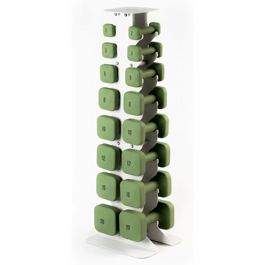 Square Dumbbells Anti Slip Thick Handles Secure Workouts - Arthur's Wellness Emporium