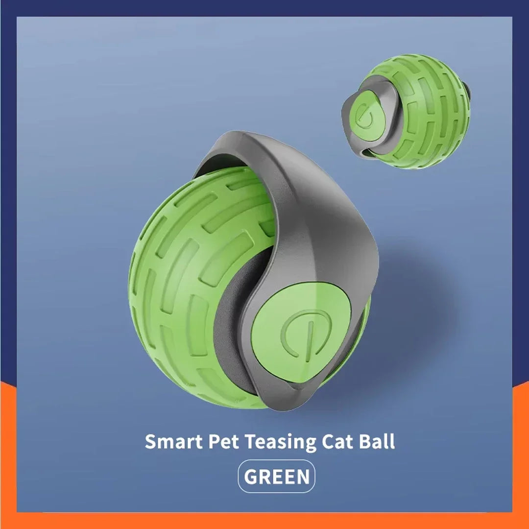 Smart Pet Toy Ball Electric Interactive Jumping Rolling Ball Rechargeable