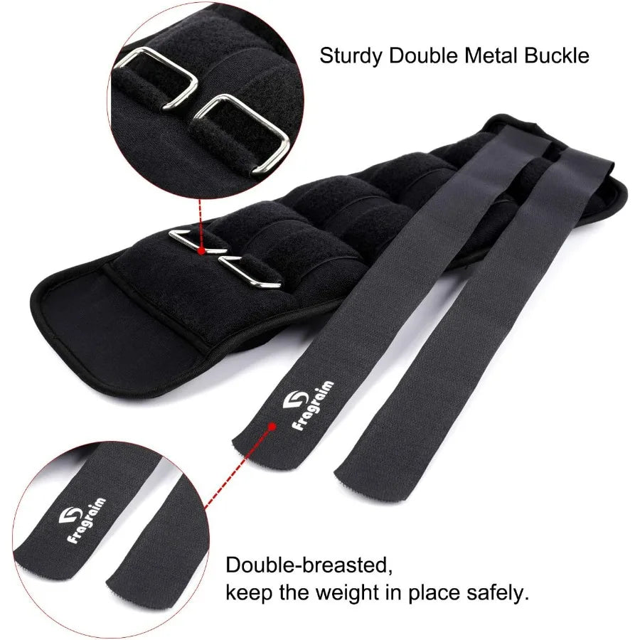 LISM Ankle And Wrist Weights 20 Lb Adjustable Straps - Arthur's Wellness Emporium