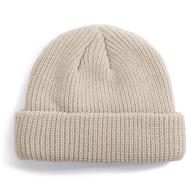 Unisex Fisherman Beanie Hat Sailor Style Knit Winter Cap